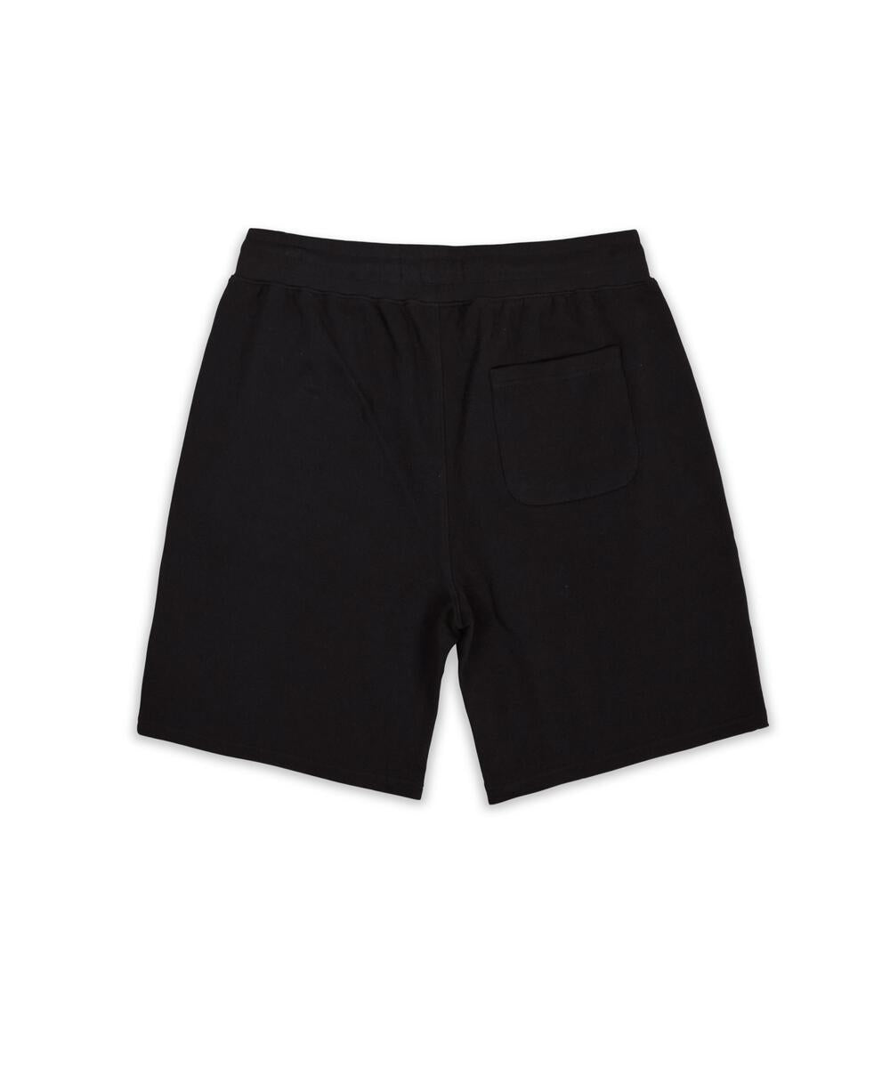 Paisley Block Shorts (Black) /D14