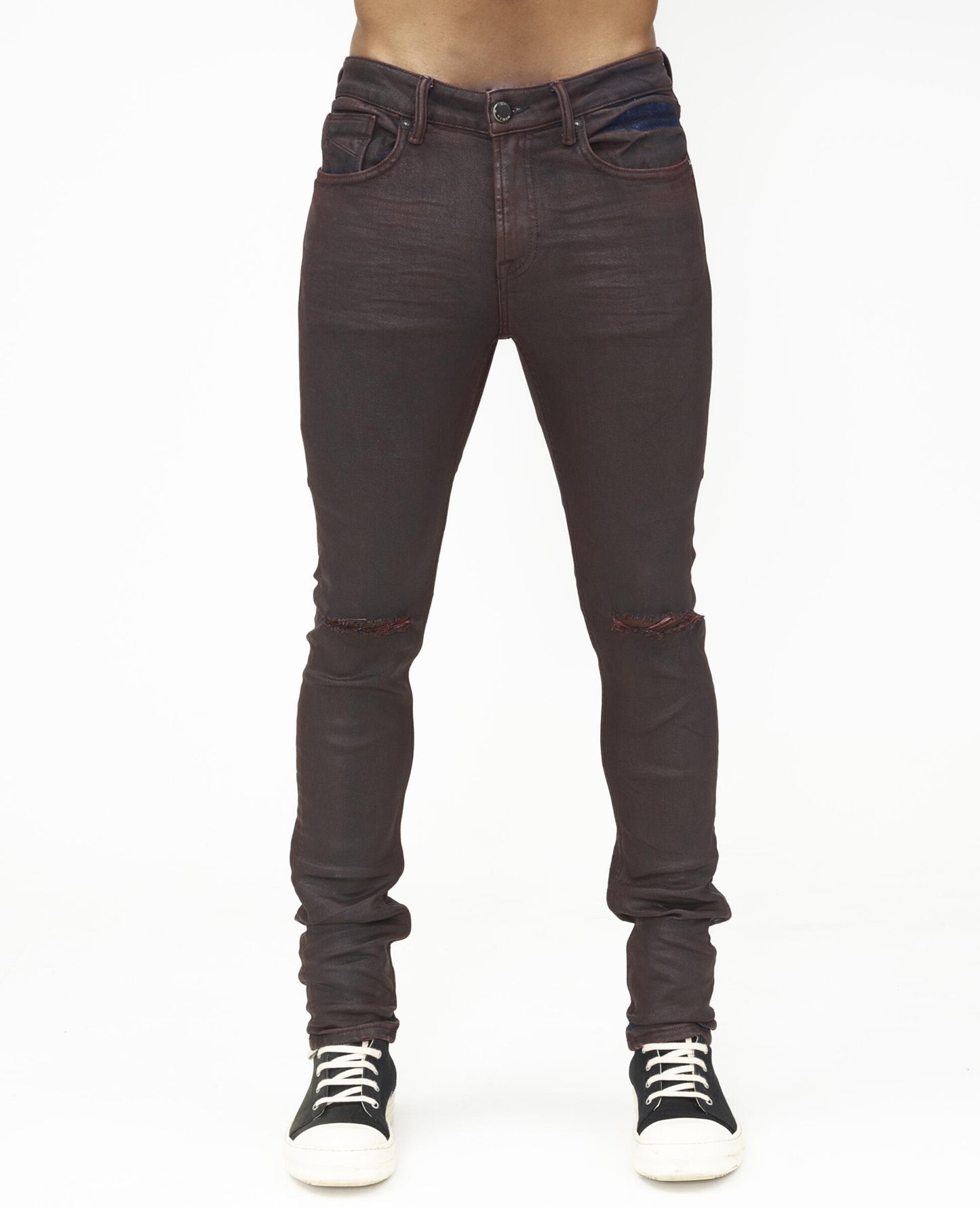 Strat Skinny Denim (Brown) /C9