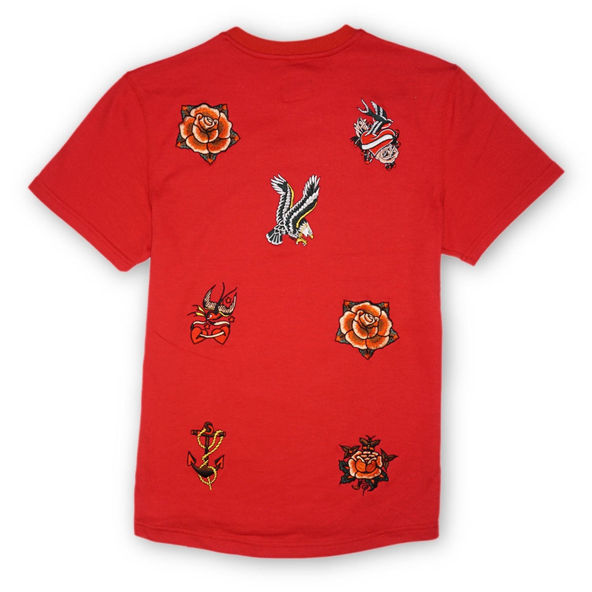 Outlawed Crew Tee (Red)