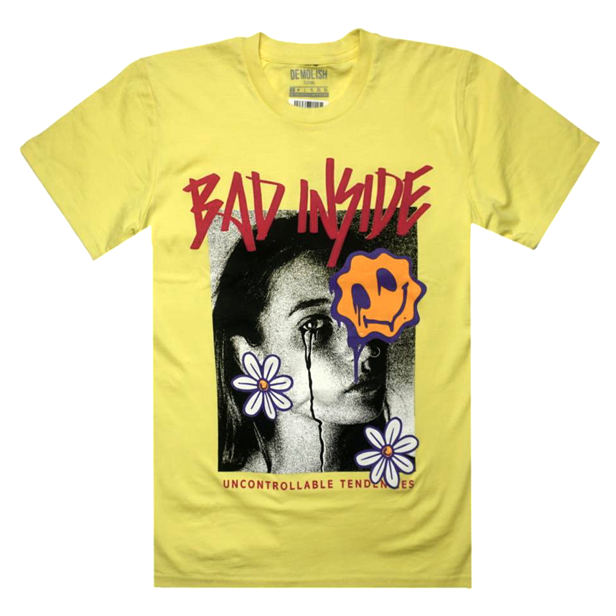 Bad Inside Tee (Lemon/Pnk/Prp) / B7