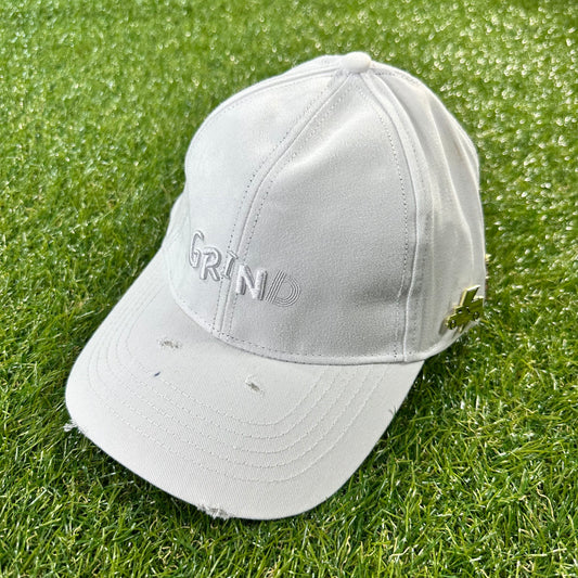 Grind Truck Dad Hat (White)