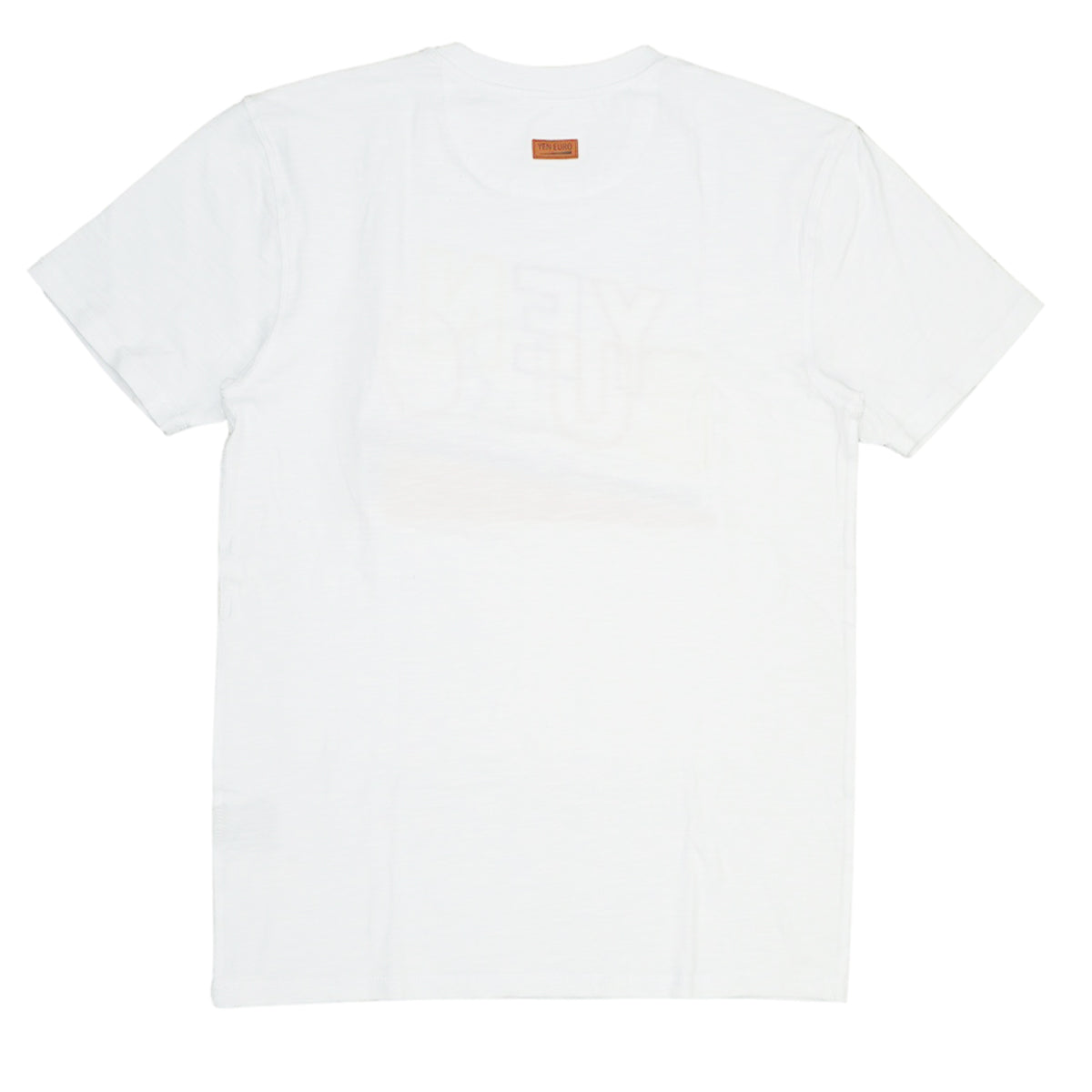 YE Chenille Stencil Tee (White) / B6