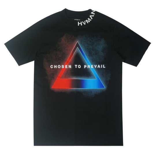 T-Shirt,  Men, Boys, Teens, Gifts, Wmns, Girls, Urban, Style, Fashion, Black, HVMAN, Triangle Tee, Red Shirt, Black Shirt,  Blue Shirt, Chosen