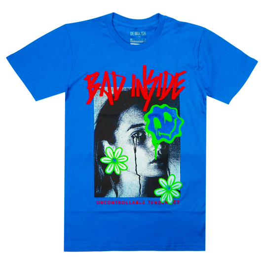 Bad Inside Tee (Royal Blue/Multi) /D18