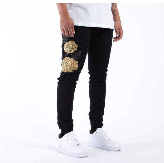 The Union Saint Rose Gold Patch (Black) /C3