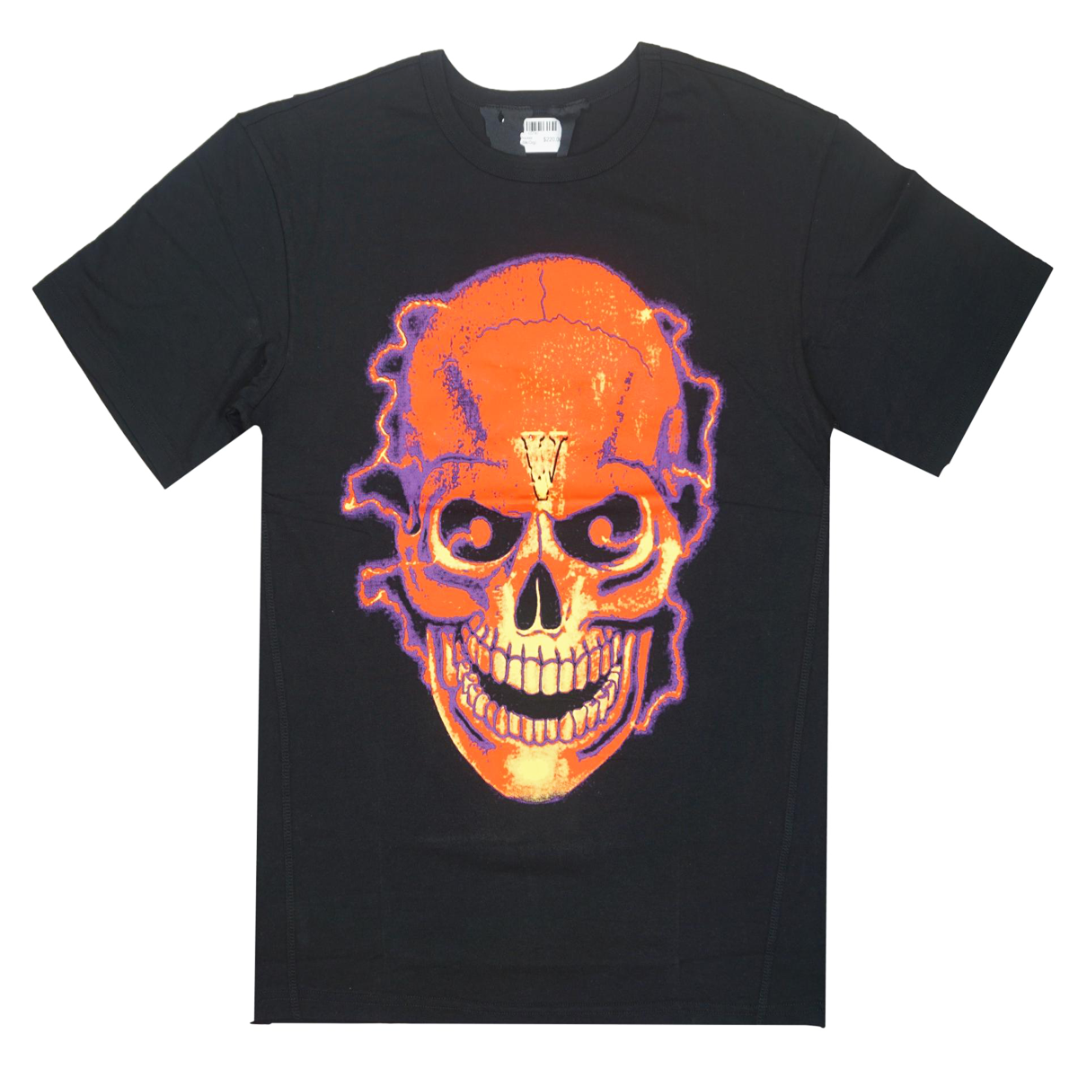 VLONE Shocker Skull Tee (Blk/Infrared Red) /D17