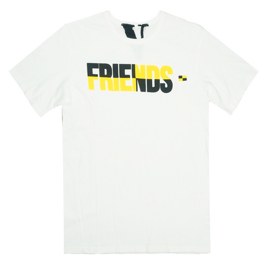 VLONE x Testing Friends Tee (Wht/Ylw) /D12